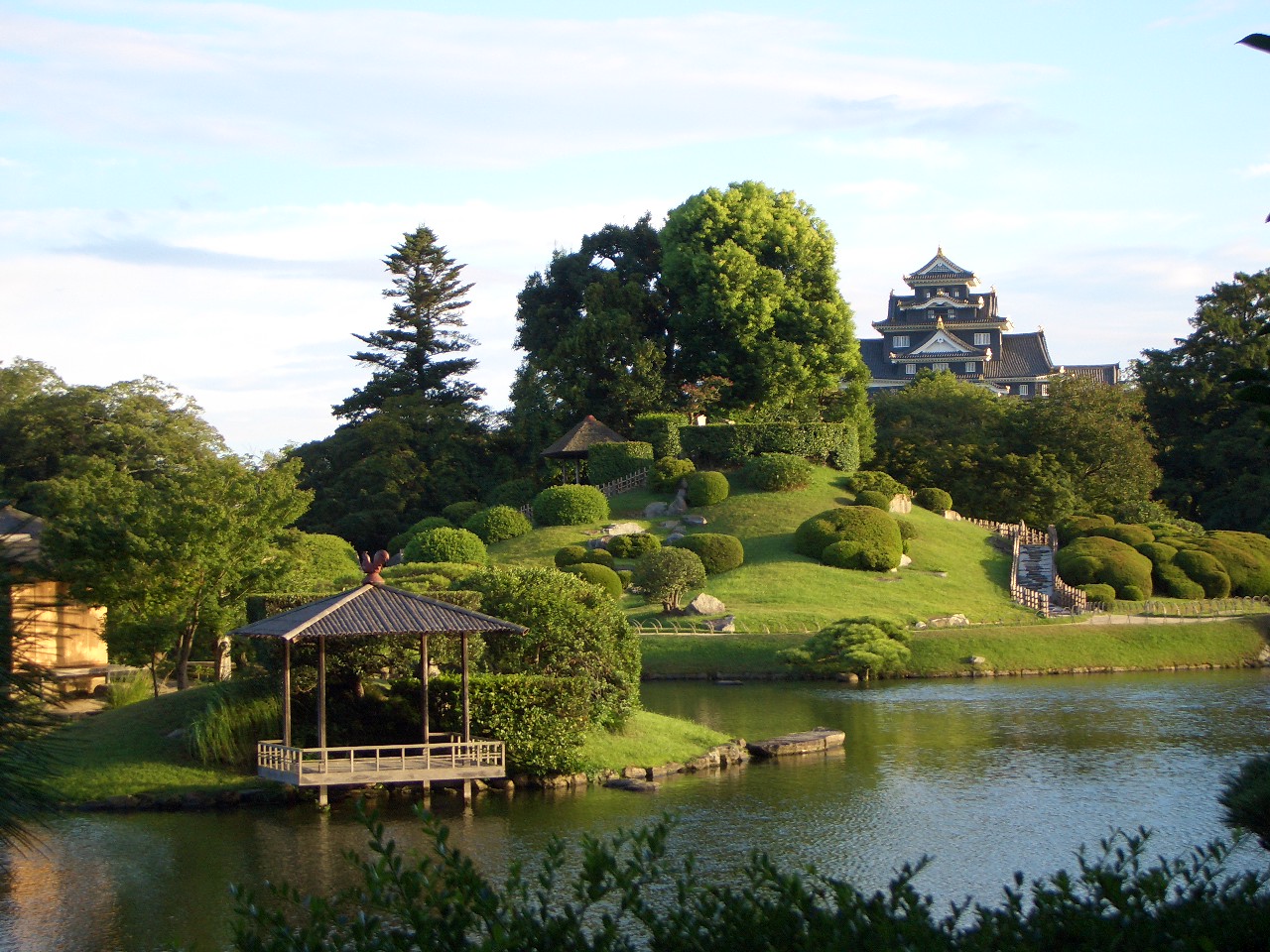 日本3大庭園の一つ後楽園